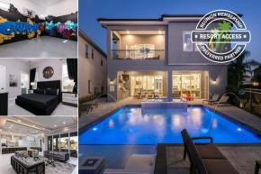 Beautiful Mansion on Reunion Resort and Spa with Private Pool Orlando Mansion 5253